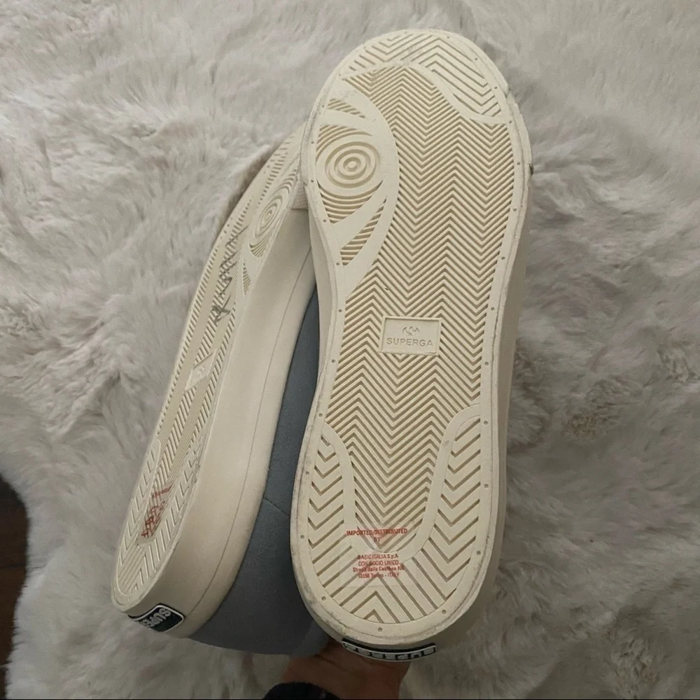 Superga Suede Low Top Baby Blue Suede Sneakers‎